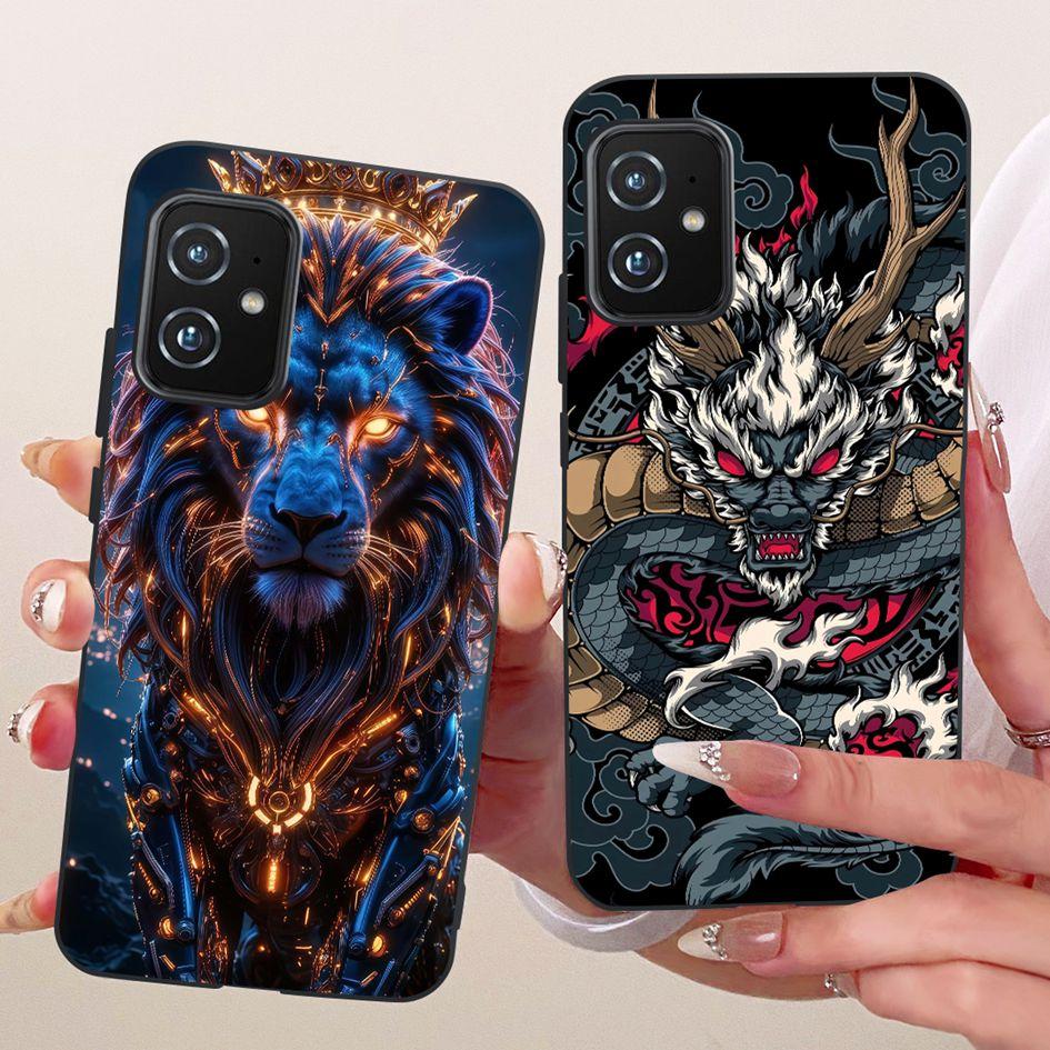 For Asus Zenfone 8 ZS590KS Phone Case Popular Butterfly Soft Black Silicone Cover for Asus Zenfone 8z Case Zenfone8 I006D Bumper