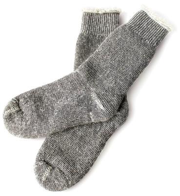 THERMOHAIR Обычные носки L (Твидовый серый, 25-27 см)