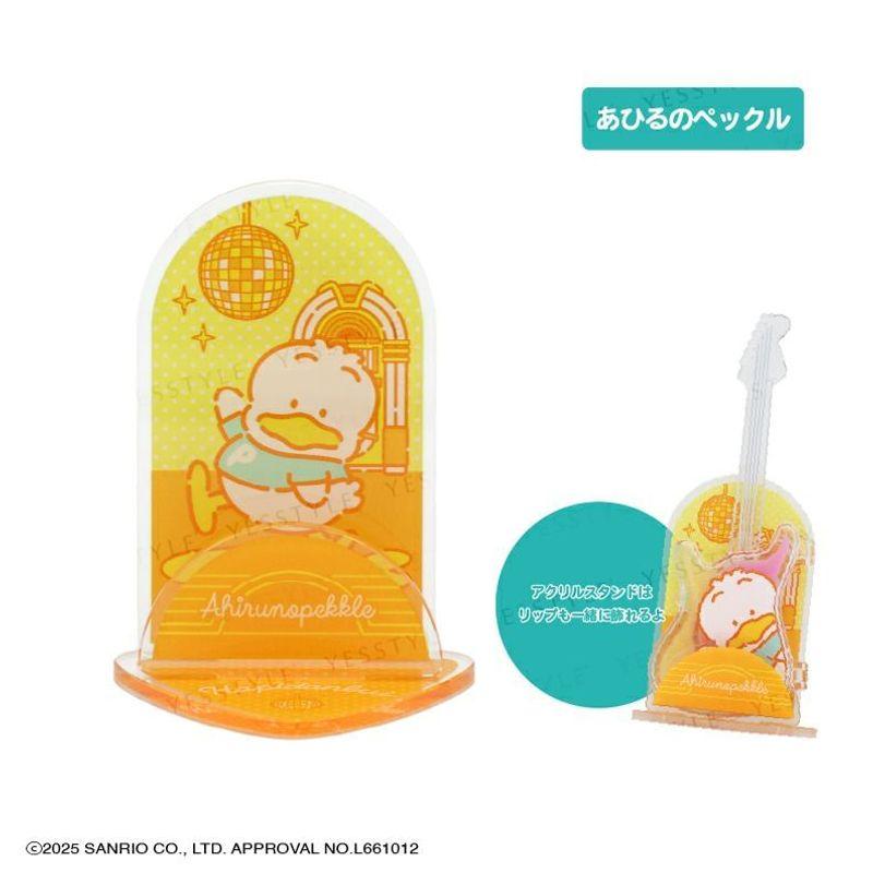 SHOBIDO - Персонажи Sanrio Счастливый Дэнби Секретная гитара Палитра блесков для губ и акриловая подставка