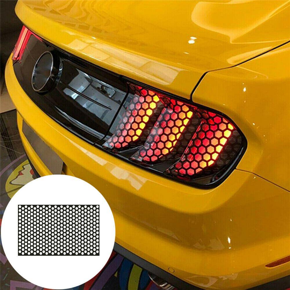 Creative Auto Accessories Tail-lamp Decal Honeycomb Sticker Car Styling Car Rear Tail Light Cover