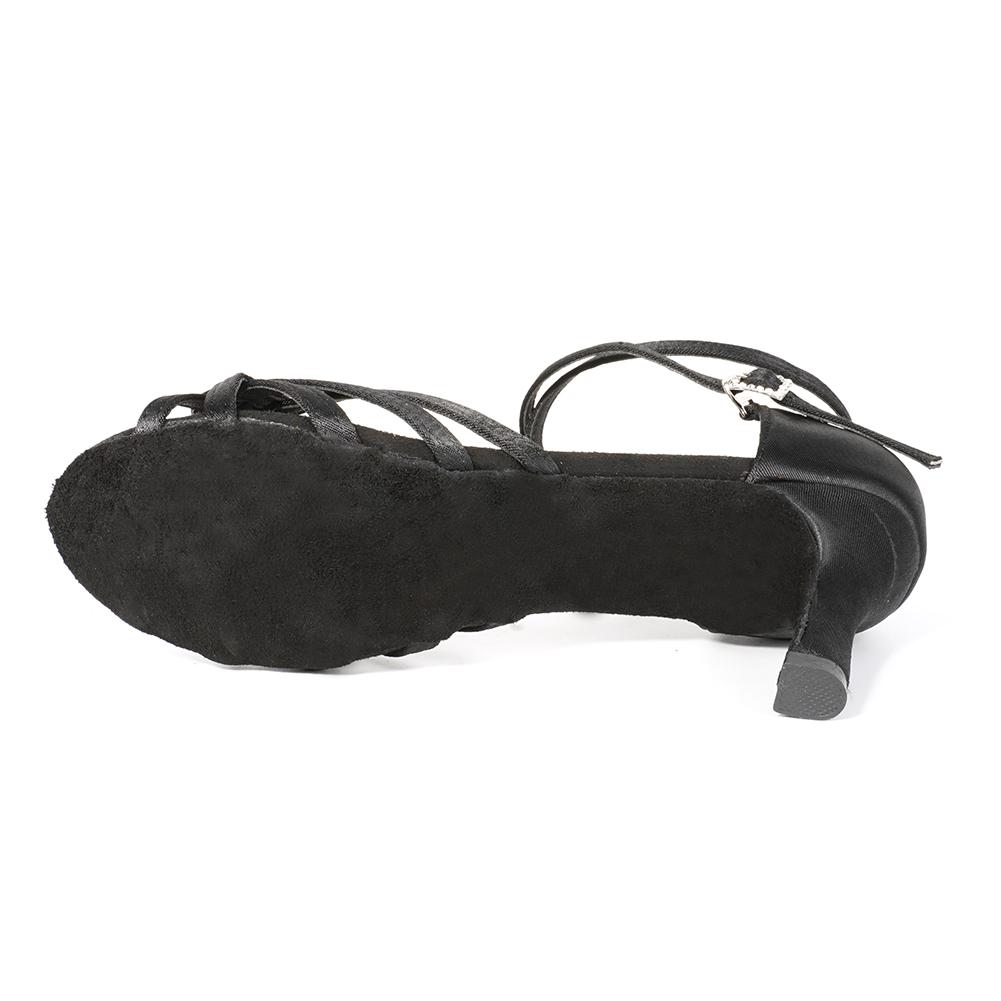 Женская обувь для бальных танцев, латинского танго, сальсы, на высоком каблуке 7 см