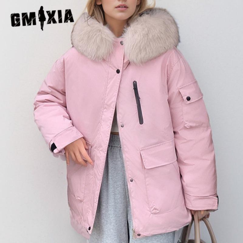 GMXIA Женские винтажные повседневные однотонные куртки и пальто с капюшоном с длинными рукавами и осенне-зимним принтом