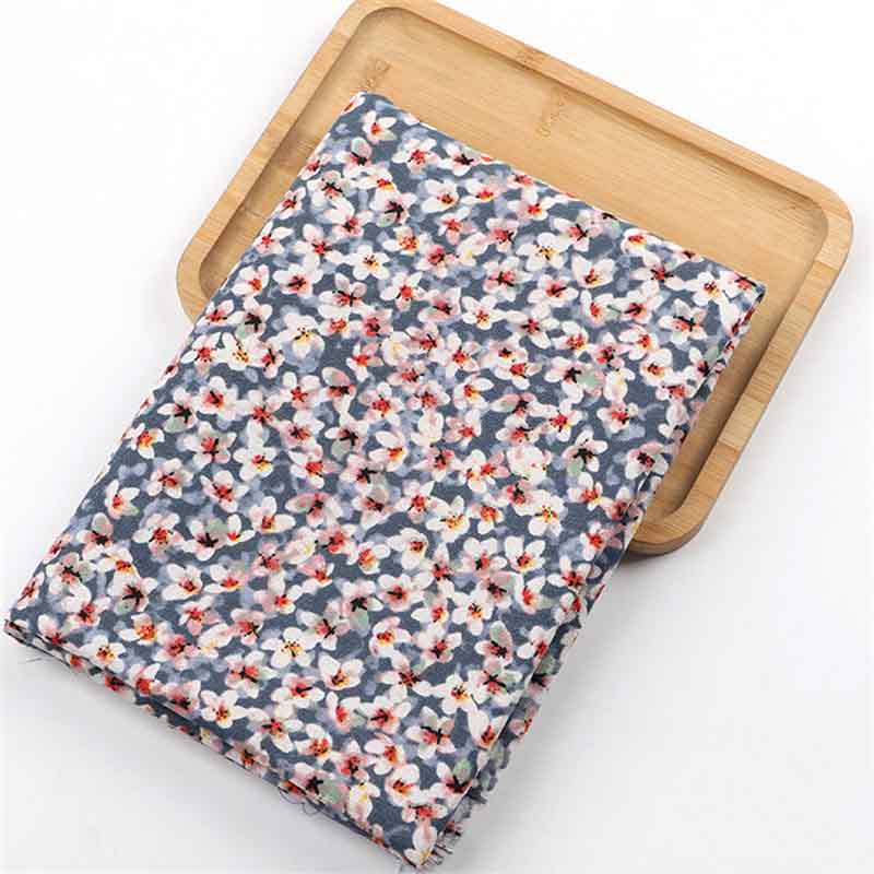 Хлопковая и льняная набивная ткань Ткань Богемная одежда Скатерть Стиль ретро Износостойкая и долговечная Штора Этнический стиль Красивый цвет