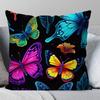 Magical Colorful Butterfly Pillow Case Fashion Square Pillowcase Bedroom Sofa Room Ins Decoration Leisure