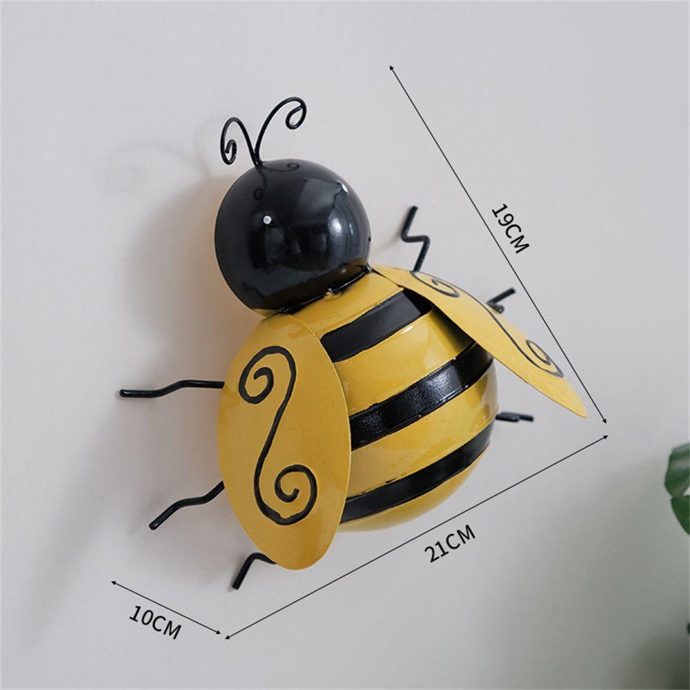 Шмель Сад на заднем дворе Акцент Декоративная Металлическая Скульптура Милый Дом Сад для Улицы