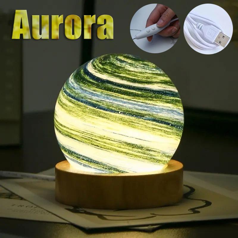 Фонарь Закат Настольная Лампа Атмосфера Радуга Лампа Блуждающая Планета Маленькая Ночная Лампа Спальня Прикроватная Лампа Подарок На День Рождения