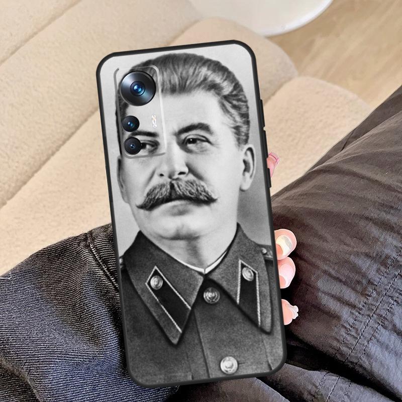 Russian Stalin Ussr Case For Xiaomi 13 13T 12T 11T 12 Lite 14 Pro 12X POCO F5 Pro X5 X3 M5 X4 F3 F4 C65 Cover