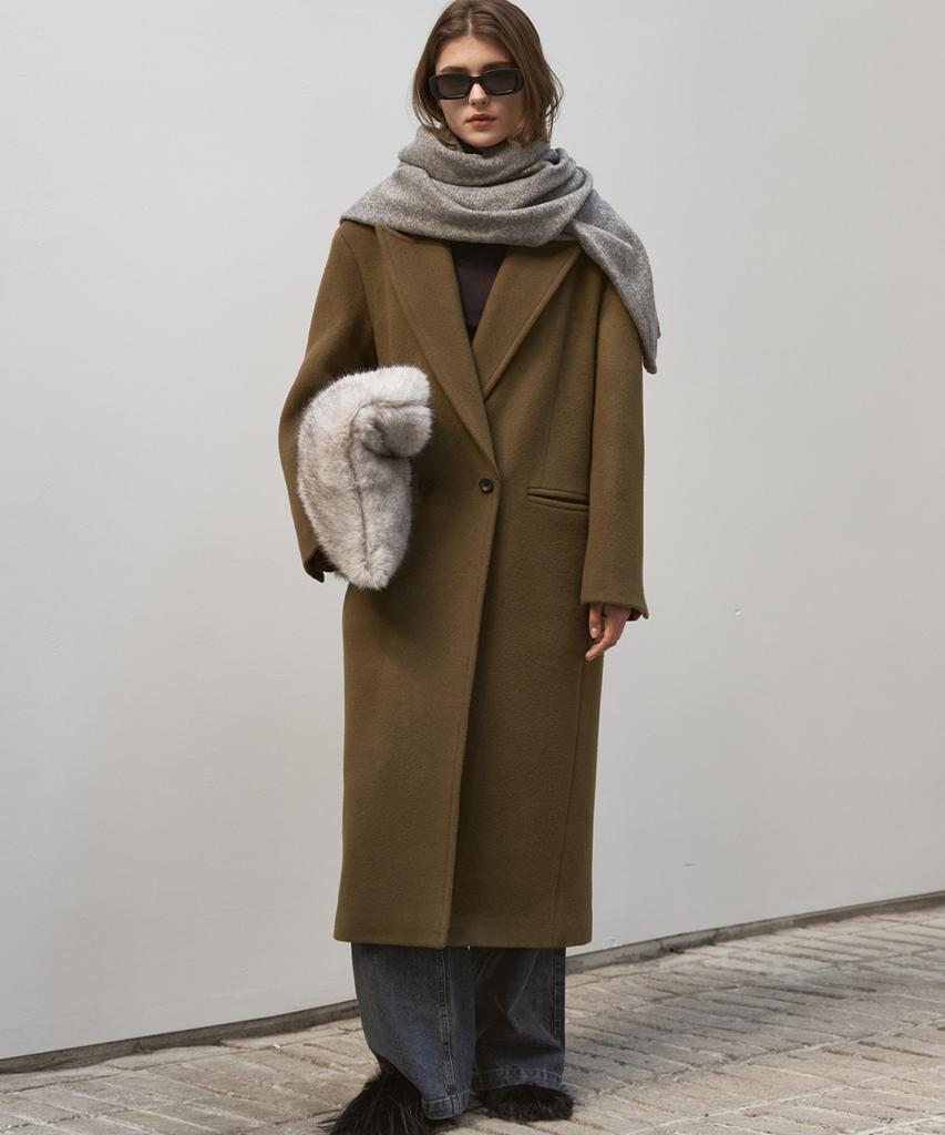 Sigreat Wool Double Overcoat