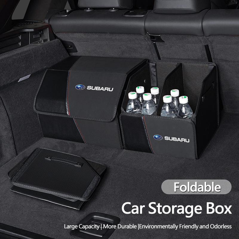 Subaru Folding Car Trunk Organizer Box Storage Bag Tools Tidying For Subaru Impreza Forester Crosstrek Outback XV BRZ Legacy WRX Y12