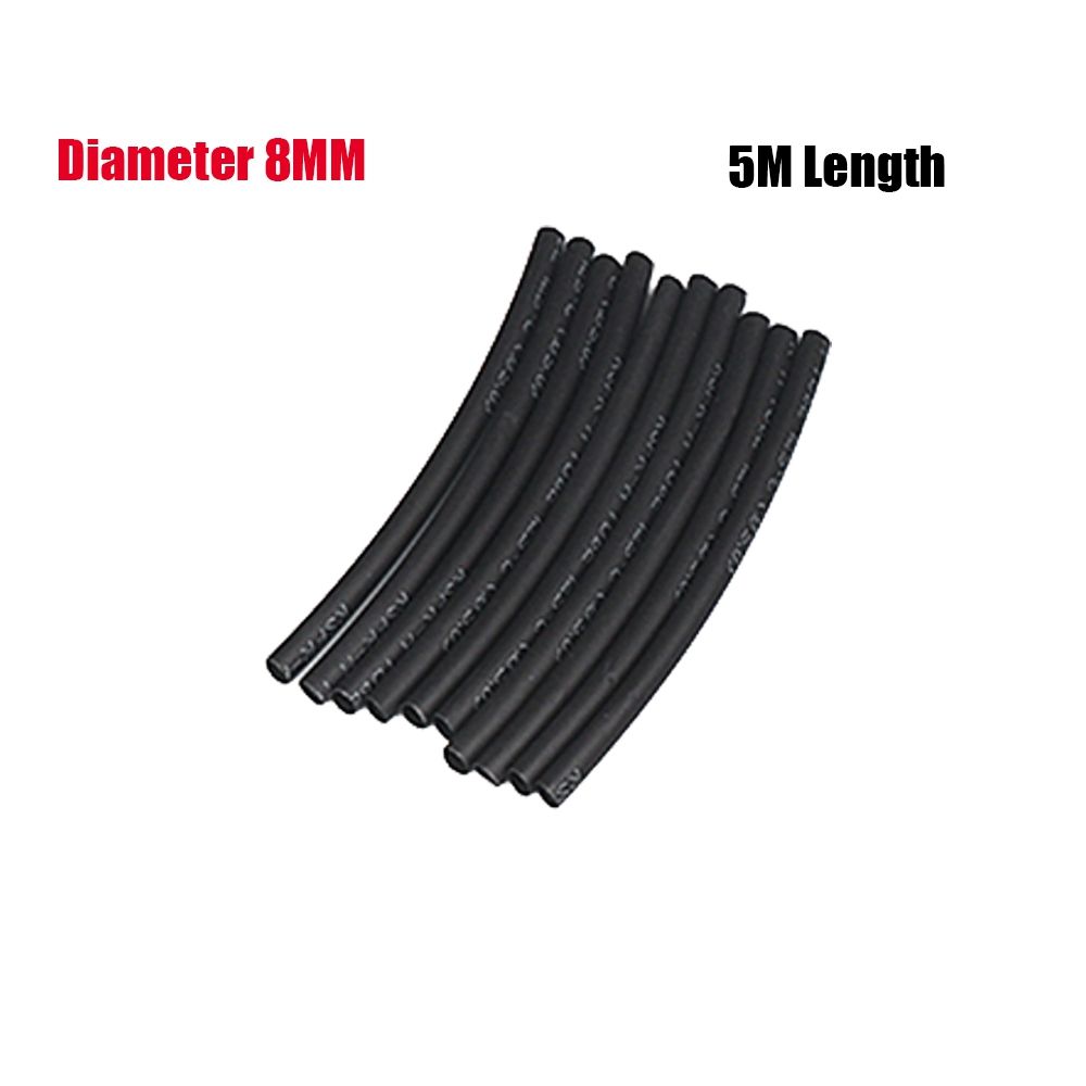 Combination Black Color Tubing Wire Heat Shrink Tube Electrical Cable Tubes Wrap Sleeve Assorted