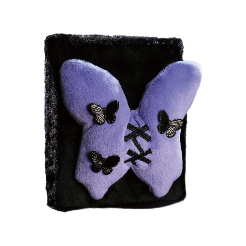 3-Inch Detachable Card Book Furry Cover Loose Leaf Album High-Quality Korean Album  Photo Storage