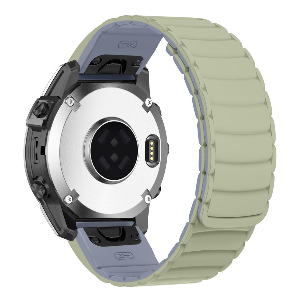 Магнитный силиконовый ремешок QuickFit 22 мм 26 мм для часов Garmin Fenix 8 51 мм E 47 мм 7 7X Pro 6 6X 5X/Epix/Tactix/Instinct 3/965