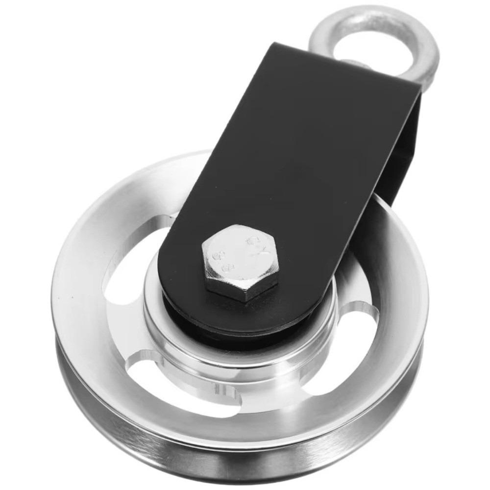 Aluminum Alloy Gym Pulley System Quiet&Smooth Cable Pulley Cable Pulley Wheel for Gym Equipment