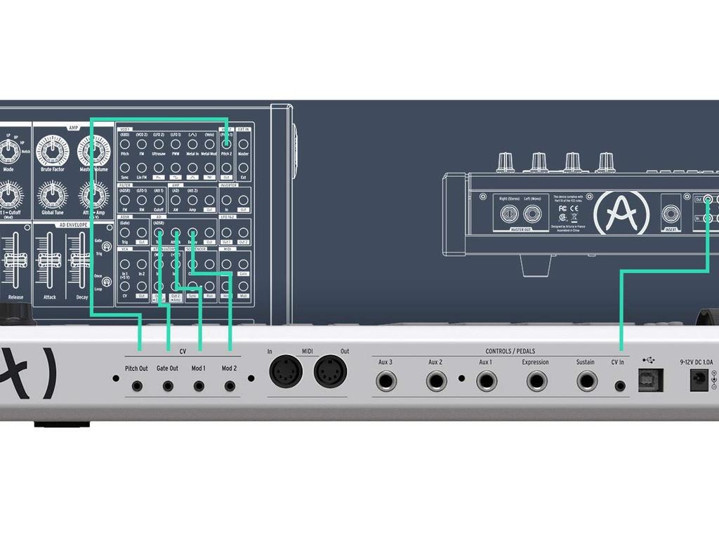 Контроллер клавиатуры Arturia KeyLab mkII 61 клавиша, черный