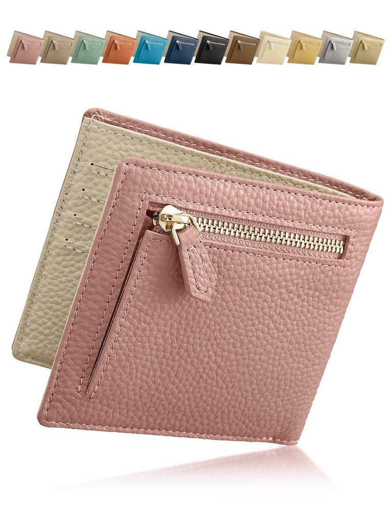 Mini Wallet Featured In Beauty Genuine Supervised by Storage Mini Skimming Prevention [Encore] [Ultra-thin 7mm, Encyclopedia] Wallet, Ladies, Compact,