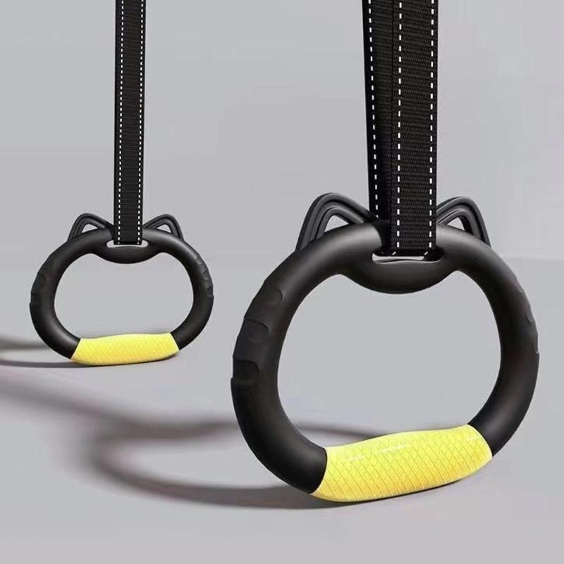 2lots Adjustable Exercise Rings Portables Pull Up Strength Workout Rings for Indoor and Outdoor Use