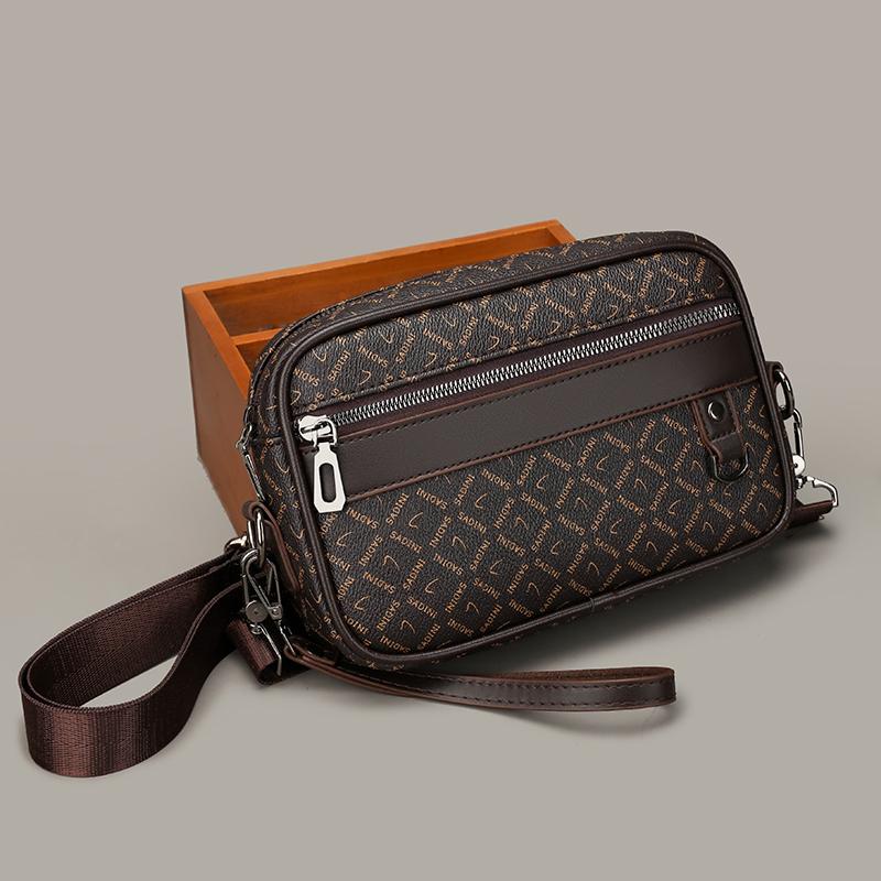 Commercial PU Bag with Niche Design Multifunctional Shoulder Crossbody Bag Casual and Elegant High Quality New