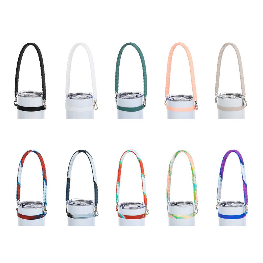 Прочный силиконовый ремешок для бутылки с водой, мягкий ремень для бутылки с водой, новый держатель для бутылки с водой