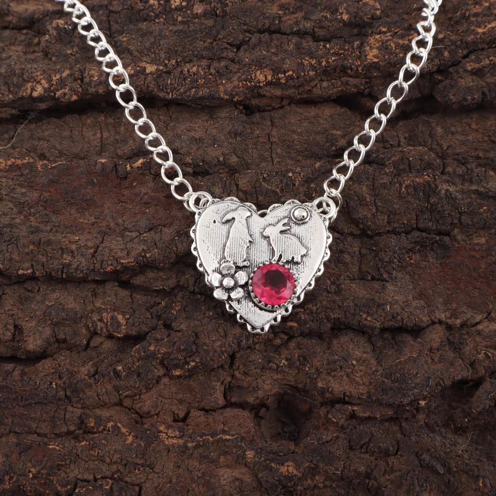 Ювелирные изделия из розового рубеллита, кулон из стерлингового серебра 925 пробы, красивый серебряный кулон, лечебный кулон ручной работы для женщин