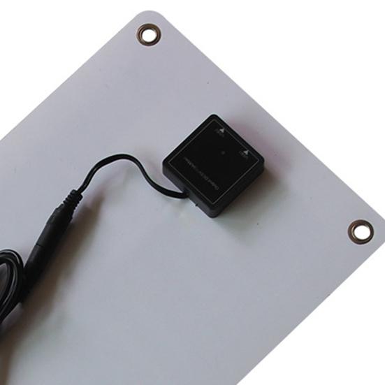 10W 18V/5V Solar Panel Dual USB Direct Current Outdoor Camping Hiking Cycling Power Bank Mobile Phone Emergency Charger Polycrystalline Solar