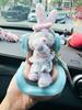 For Labubu Car Safety Seat Cartoon Chair Model Car Doll Decorative Item Car Interior Accessories Storage Gift for Labubu Fan