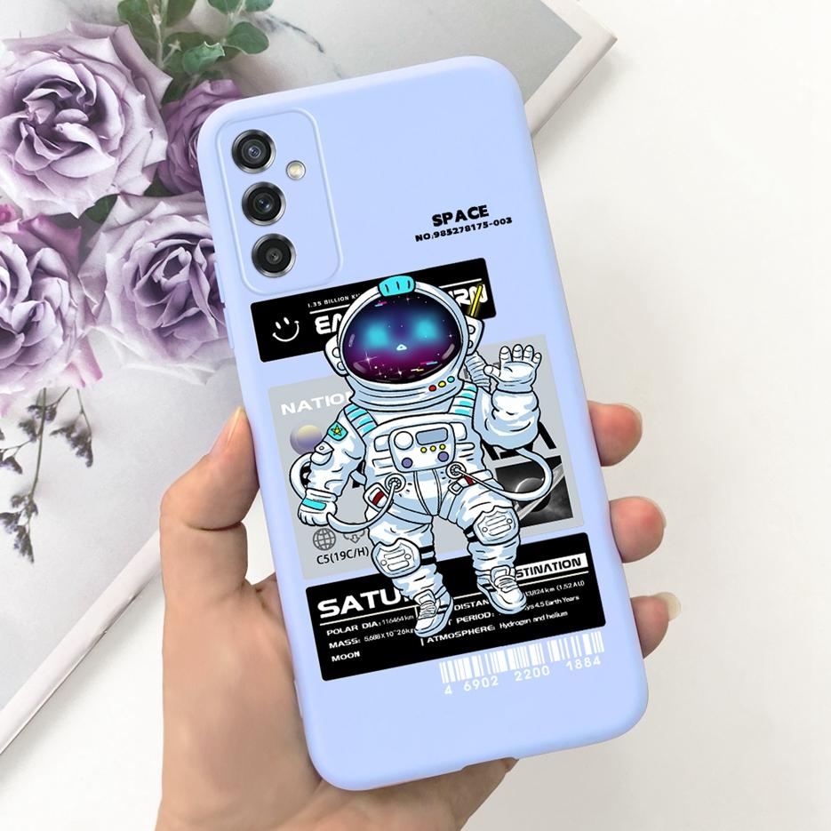 Чехол для Samsung Galaxy M52 5G SM-M526B Милый Мультяшный Динозавр Задняя Крышка Мягкий Силиконовый Чехол для Телефона Для Samsung M52 M 52 5G Fundas