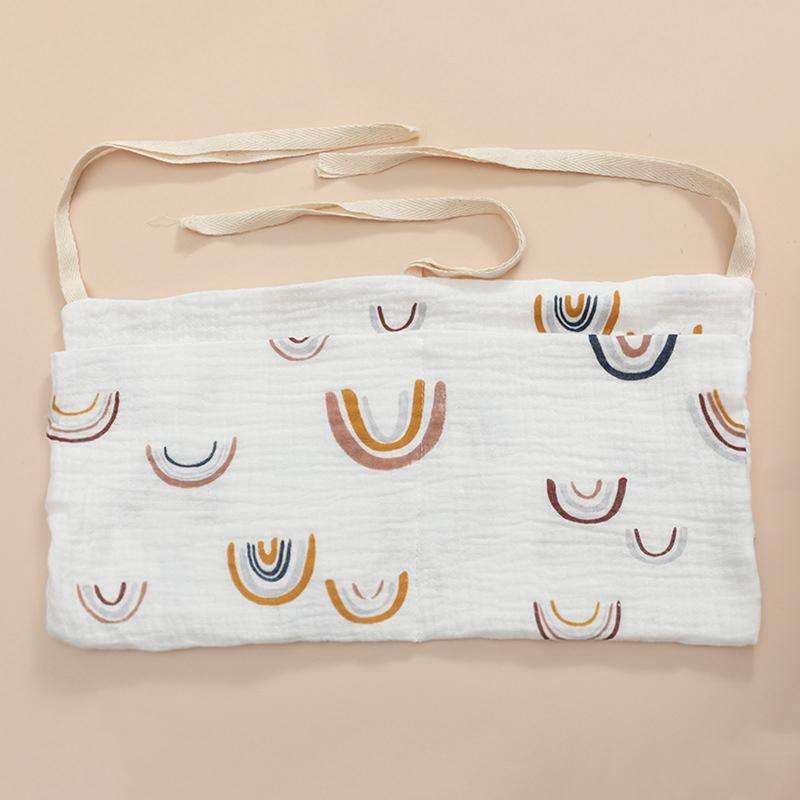 1PC Baby Crib Storage Bag Multifunctional Newborn Bedside Organizer Kids Baby Stroller Bag