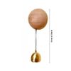 Magnetic Wood Doorbell Chime - Wood Wind Chime, Shopkeepers Door Bell, For Door Opening, Business Doorbell, Doorbell Ornament