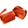 Large Capacity Makeup Bag Fashion Portable Travel Storage Cosmetic Cases Zipper Solid Color High-Value Handheld