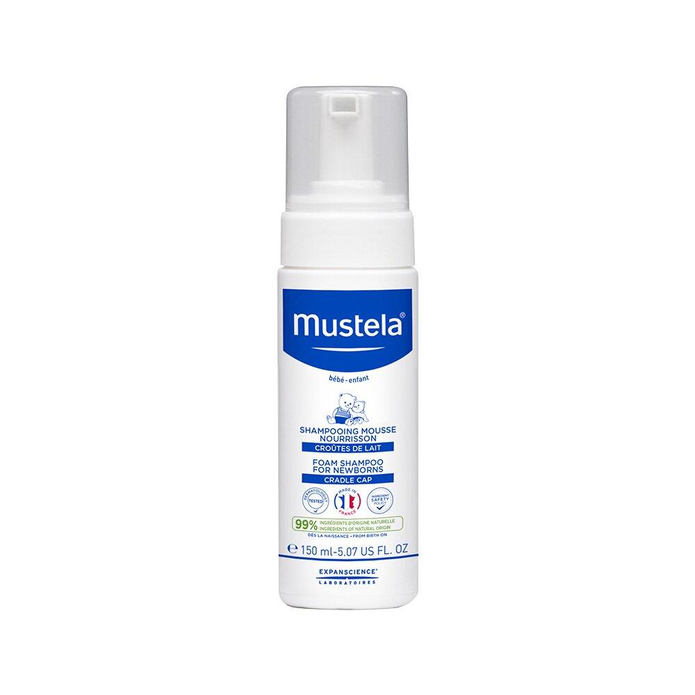 Mustela Пенный шампунь для новорожденных 150 мл