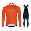 Long Sleeve Cycling Jersey Set Unisex Mountain Road Bike Quick Dry Sportswear
