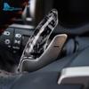 Накладка на руль с подрулевыми лепестками из углеволокна ABS для Lexus IS 2013-2017 NX 2014-2017 RC 2014-2016 Аксессуары