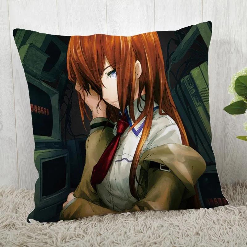 Чехол на подушку Steins Gate Наволочка на заказ Современный декоративный чехол для подушки для гостиной 45X45 см A19.12.13