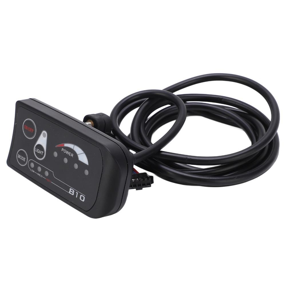 5-контактный светодиодный дисплейный метр S810 Панель управления Прочная ЖК-панель управления Комплект мотора для электровелосипеда