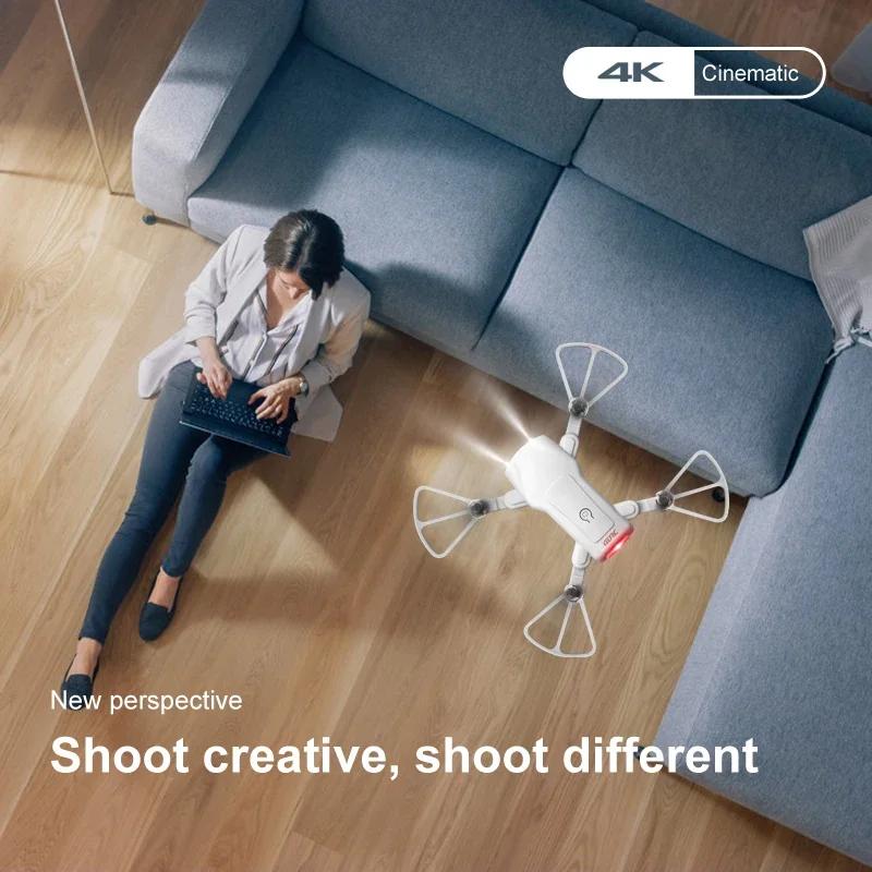 4DRC V9 Мини Дрон 4k Двойная Камера HD Широкоугольный 1080P WIFI FPV Аэрофотосъемка Вертолет Складной Квадрокоптер Дрон Игрушки