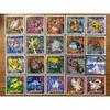 Б/у [Редкие] Набор из 20 наклеек Pokemon Amada Top Sun, продается оптом