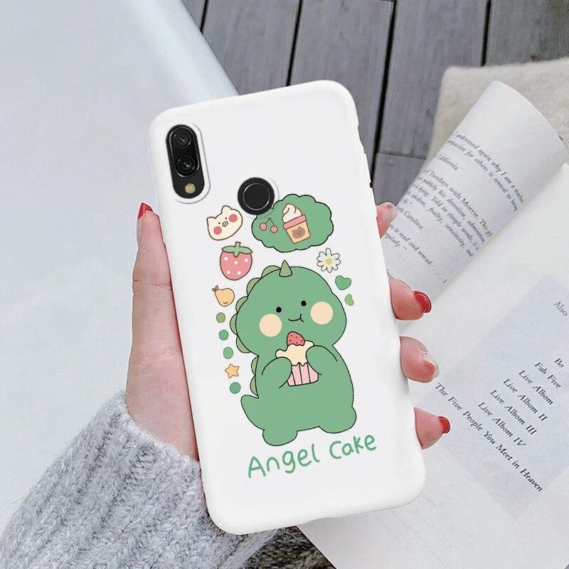 Redmi Note 7 Pro 7S Funda Rainbow Heart Vintage Flowers Leaves Чехол для телефона Мягкий силиконовый чехол-бампер для Xiaomi Redmi Note 7 Противоударная защитная сумка