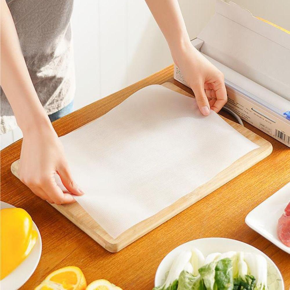 1 Roll Non-Slip Disposable Chopping Board Transparent Chopping Sheets Outdoor
