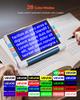 Portable Digital Magnifier, 203mm Touchscreen Electronic Video Magnifier for Low Version, 2X - 20X Electronic Reading Aid with 13MP Auto-Focus HD