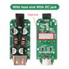 Автомобильный понижающий зарядный модуль DC9V-30V VOOC Мультипротокольный USB A 30 Вт + Type C 20 Вт Двухпортовый Независимый Модуль Быстрой Зарядки