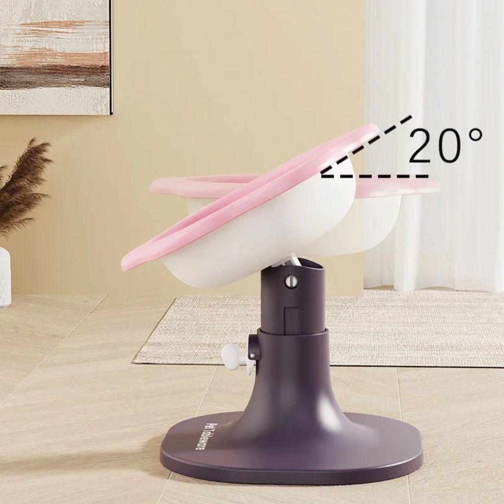 Creative Cat Food Water Bowl Adjustable Height Angle Elevated Pet Feeder Bowl Household