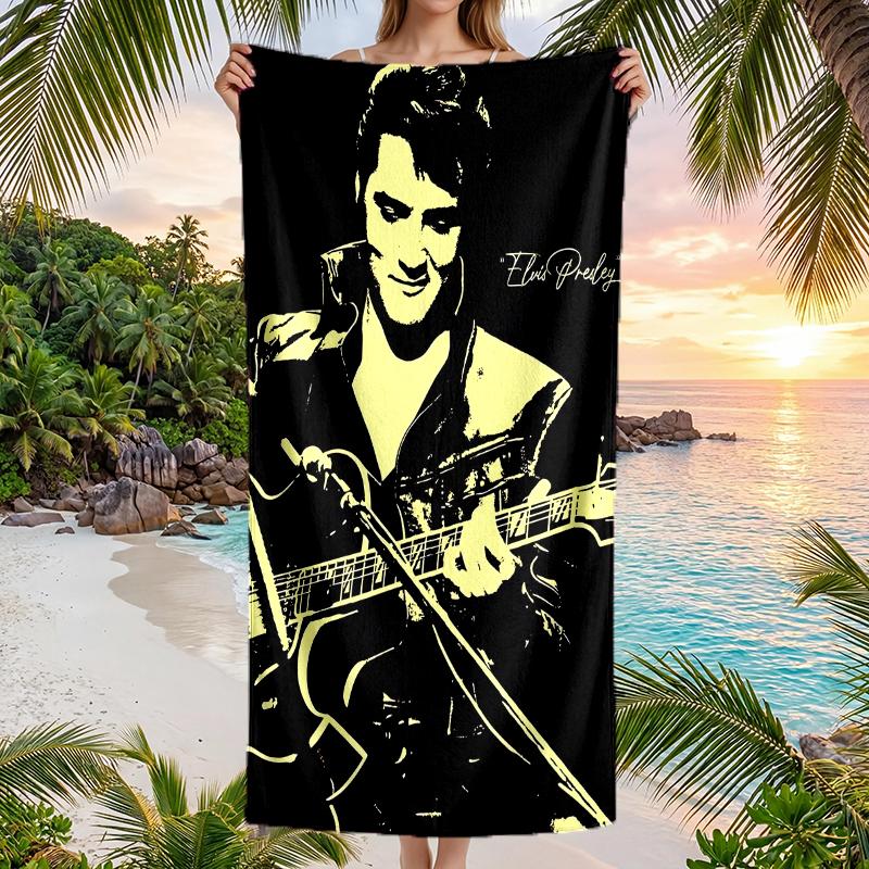 Elvis Fashion Beach Towel: Ideal for Summer Adventures Soft, absorbent and quick drying suitable for swimming and bathing