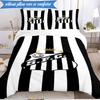 3PCS Fc Crest Design Printed Soft Bedding Set,Including 1pc Duvet Cover And 2pcs Pillowcases Perfect for Bedroom, Dormitory, Fan gift