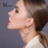 Ladies Boho Elegant Pair Hoop Earrings for Women Valentine's Day Gifts Vintage