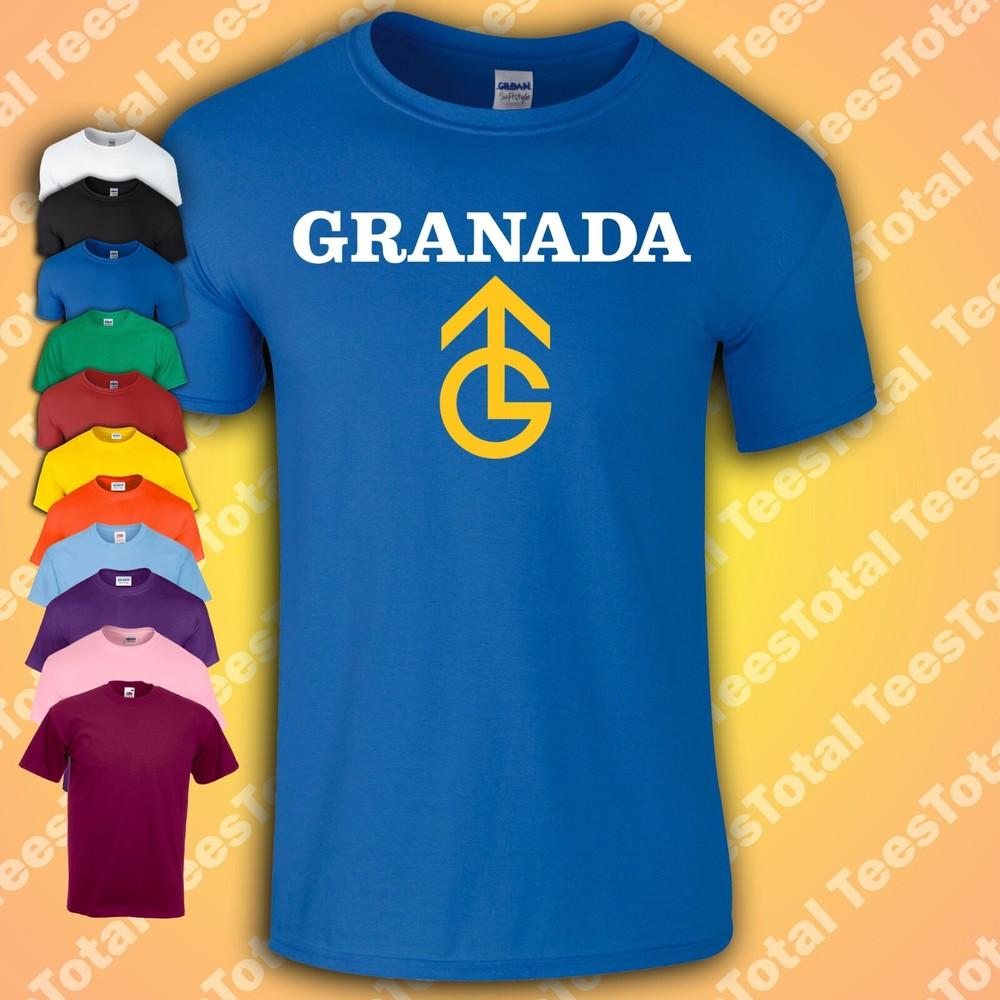 Футболка Granada Studios | Ретро Винтаж Вещание ТВ 80-х 90-х Манчестер