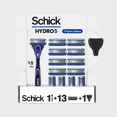 Schick_Schick Hydro5 Original Лезвие 13 штук + Бритва + Крышка 1