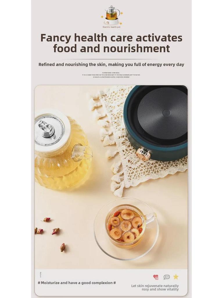 Многофункциональный стеклянный чайник: Чайник для дома и офиса (110V) - Идеальный подарок