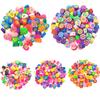 Creative New Spacer Clay Beads Handmade 10Pcs Jewelry Accessories Diy Bracelet For Jewelry Making Round Beads Colorful Soft Ceramics Flower Star