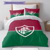 Fluminense Pattern Bedding Set Quilt Cover Pillowcase Home Decor Gift (1 * duvet cover + 2 * pillowcase, without core)