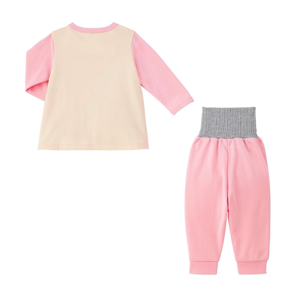 ГОРЯЧАЯ пижама для мальчиков и малышей и [MIKIHOUSE BISCUITS] девочек, детская одежда, разноцветная, 110см, 70-7333-148